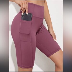 RAG Running Athletic Compression Shorts High Waist with Pockets size XL